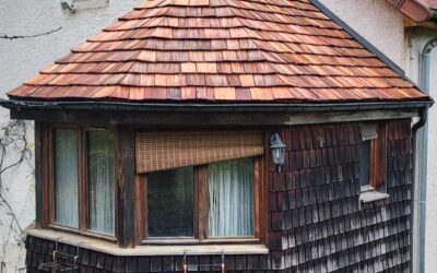 Rénovation d’une toiture en tavaillons